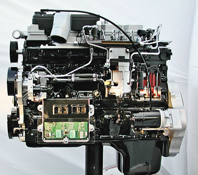 Diesel engine control module